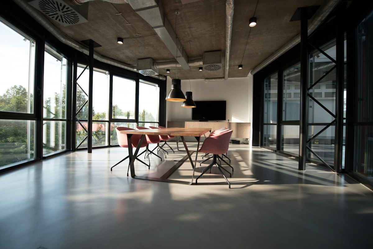 Illustrative property interior for security and connectivity planning